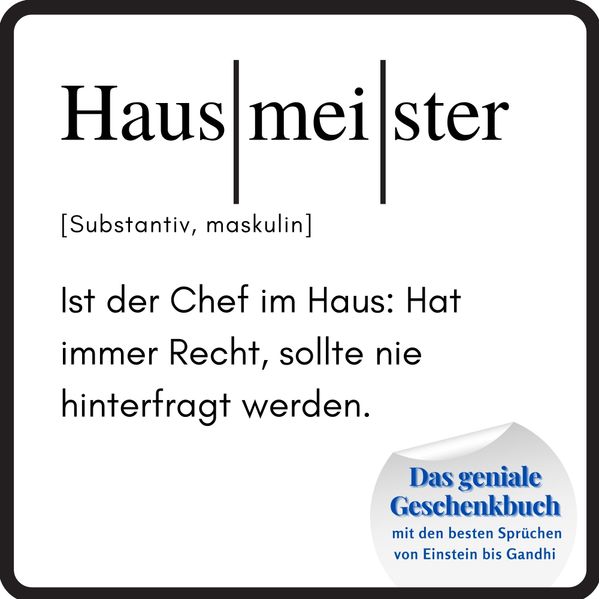 Cover von Hausmeister