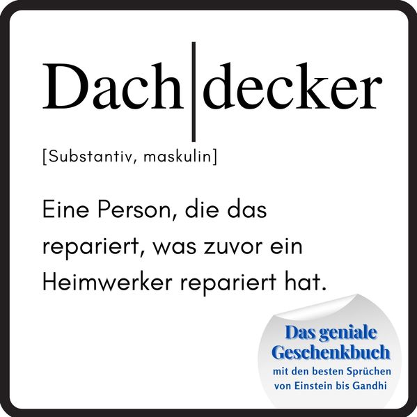 Cover von Dachdecker