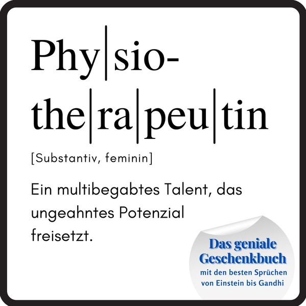 Cover von Physiotherapeutin