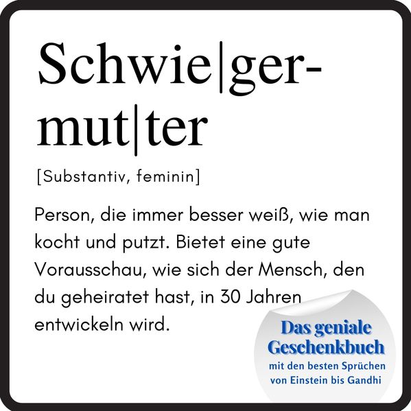 Cover von Schwiegermutter