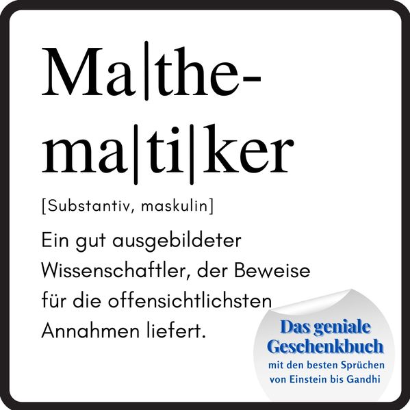 Cover von Mathematiker