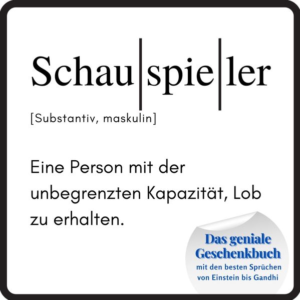 Cover von Schauspieler
