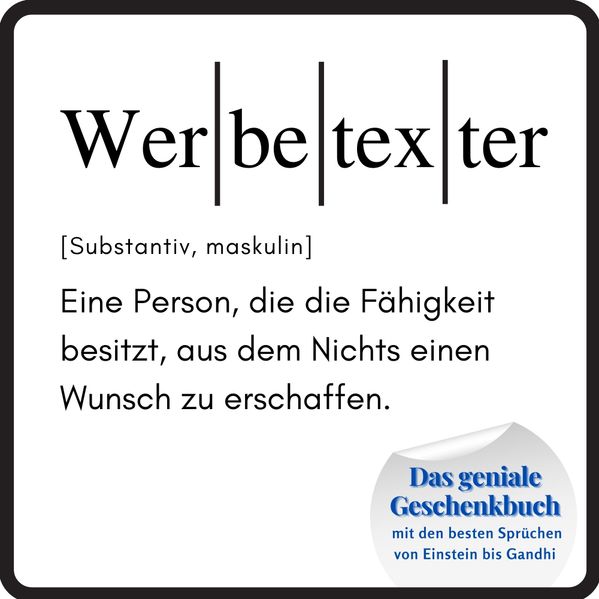 Cover von Werbetexter