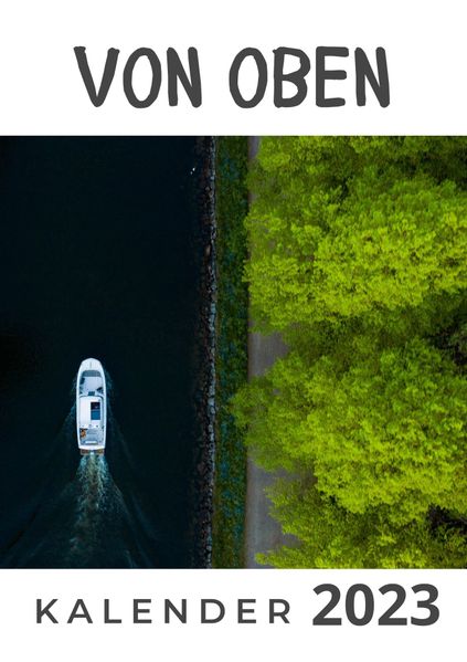 Cover von Von oben Kalender 2023