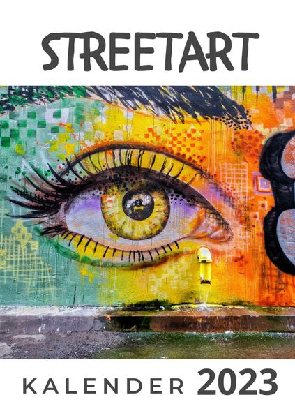 Cover von Streetart Kalender 2023