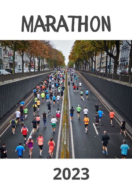 Cover von Marathon Kalender 2023