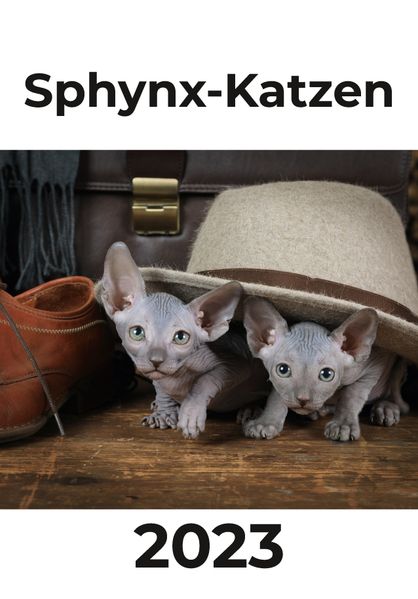 Cover von Sphynx-Katzen 2023