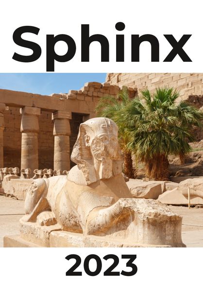 Cover von Sphinx Kalender 2023