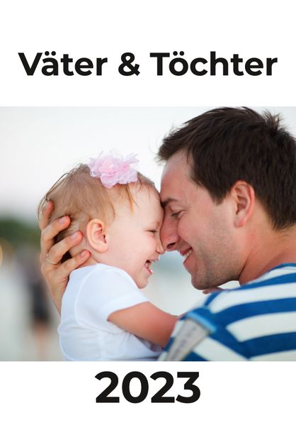 Cover von Väter & Töchter Kalender 2023