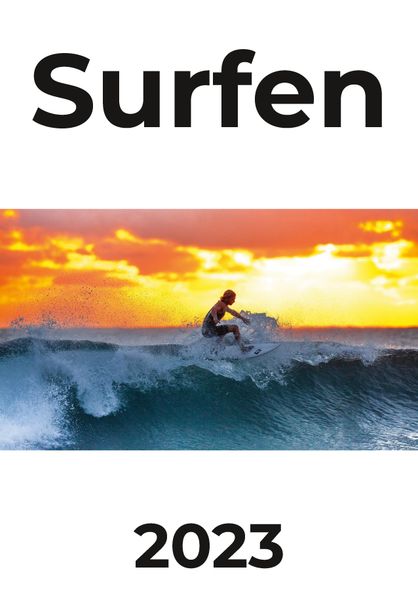 Cover von Surfen Kalender 2023