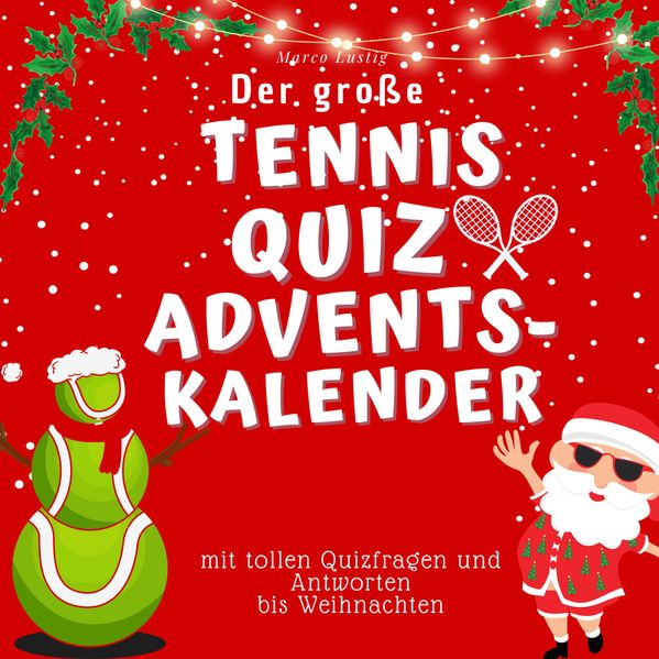 Cover von Der große Tennisquiz-Adventskalender
