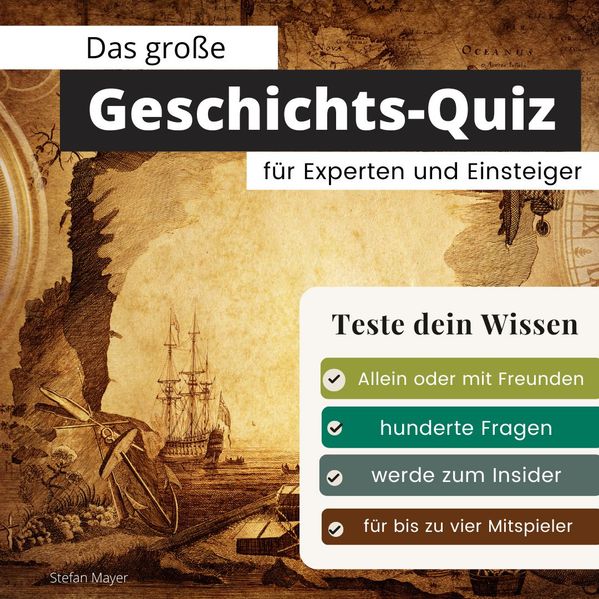 Cover von Das große Geschichts-Quiz für Experten und Einsteiger
