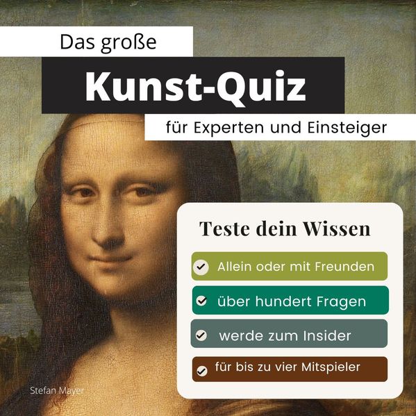 Cover von Das große Kunst-Quiz für Experten und Einsteiger