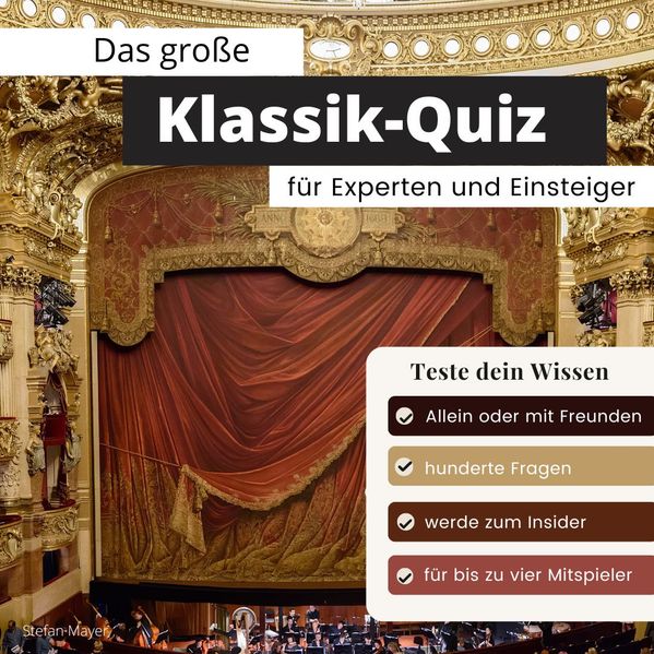 Cover von Das große Klassik-Quiz für Einsteiger und Experten