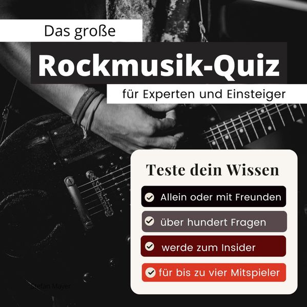 Cover von Das große Rockmusik-Quiz für Experten und Einsteiger