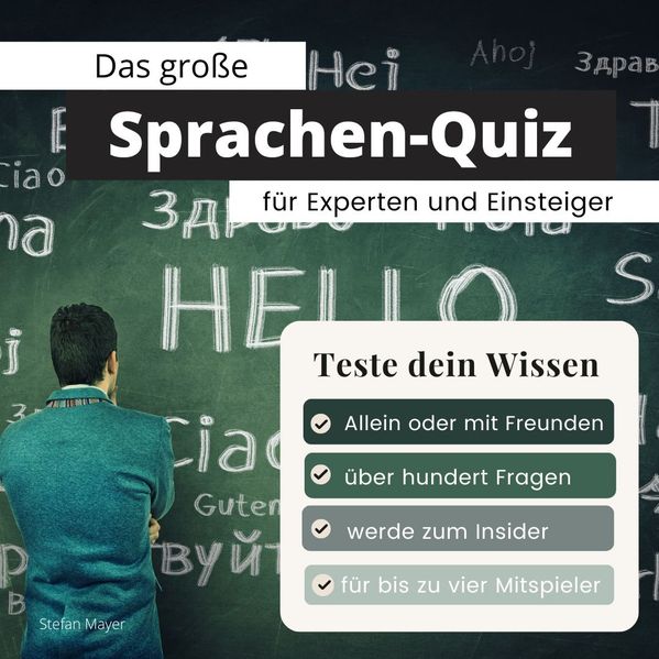 Cover von Das große Sprachen-Quiz für Experten und Einsteiger