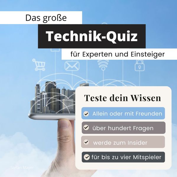 Cover von Das große Technik-Quiz für Experten und Einsteiger