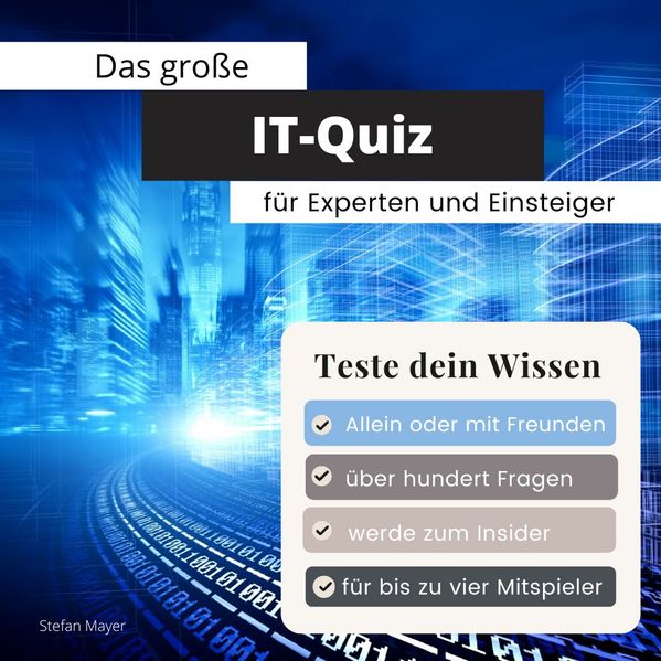 Cover von Das große IT-Quiz für Experten und Einsteiger
