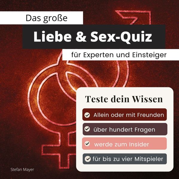 Cover von Das große Liebe & Sex-Quiz für Experten und Einsteiger