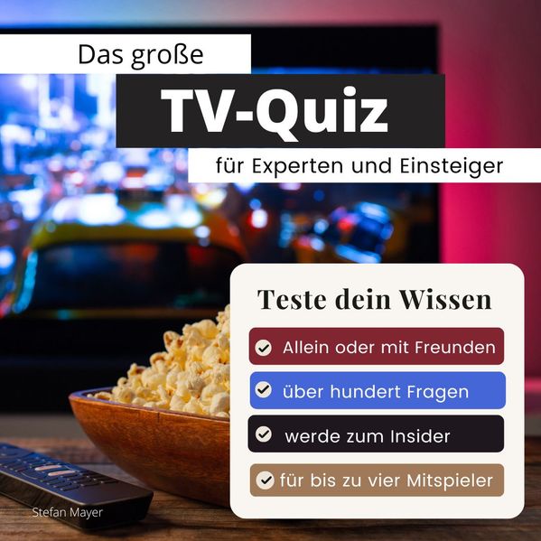 Cover von Das große TV-Quiz für Experten und Einsteiger