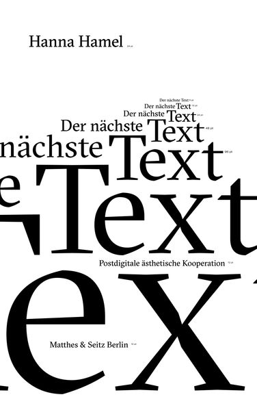 Cover von Der nächste Text