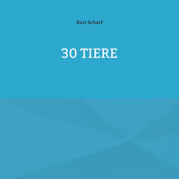 Cover von 30 Tiere