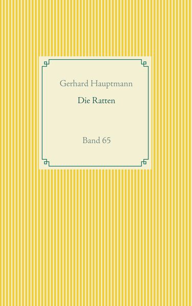 Cover von Die Ratten