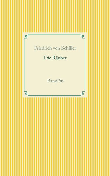 Cover von Die Räuber