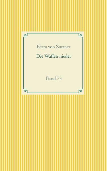 Cover von Die Waffen nieder