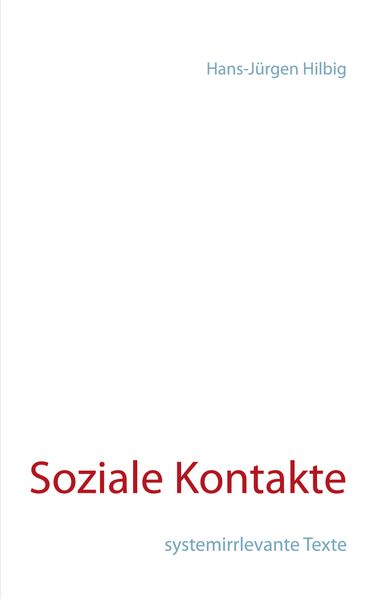 Cover von Soziale Kontakte