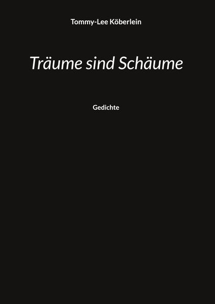 Cover von Träume sind Schäume