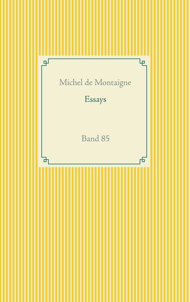 Cover von Essays