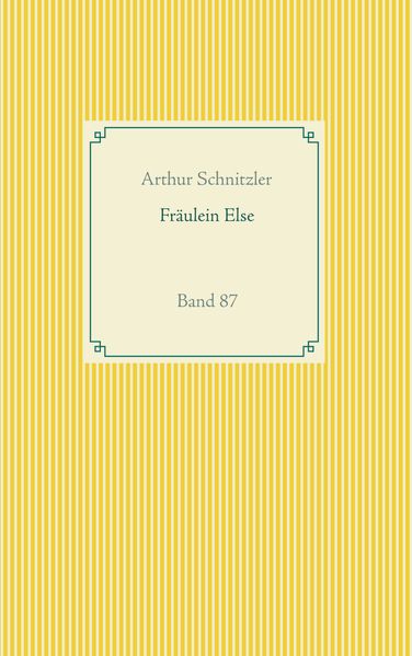 Cover von Fräulein Else