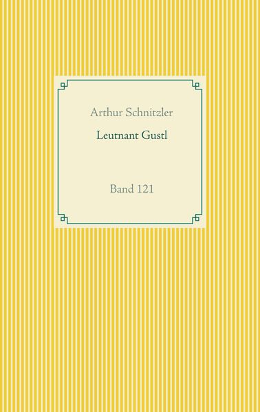 Cover von Leutnant Gustl