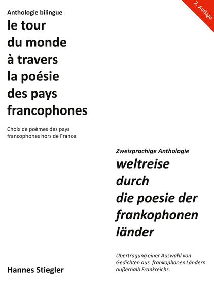Cover von Le tour du monde à travers la poésie des pays francophones