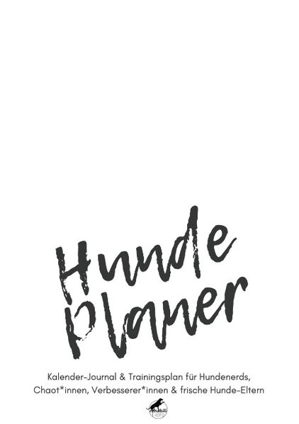 Cover von Hundetrainingsplaner