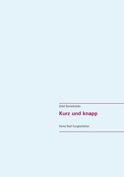Cover von Kurz und knapp