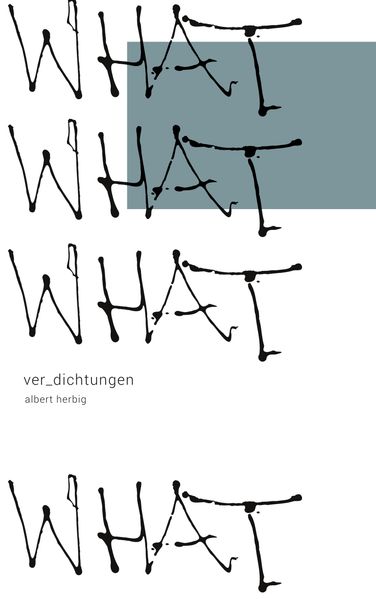 Cover von verdichtungen