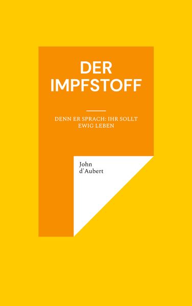 Cover von Der Impfstoff