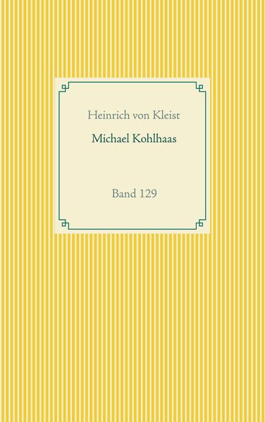 Cover von Michael Kohlhaas