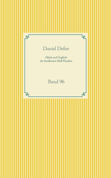 Cover von Glück und Unglück der brühmten Moll Flanders
