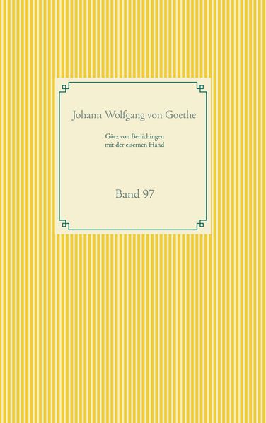 Cover von Götz von Berlichingen mit der eisernen Hand