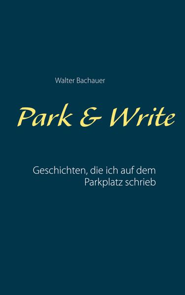 Cover von Park & Write