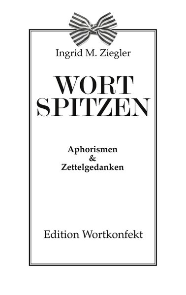 Cover von Wortspitzen