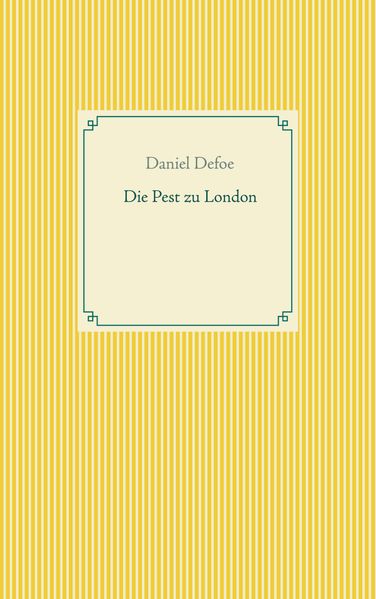 Cover von Die Pest zu London