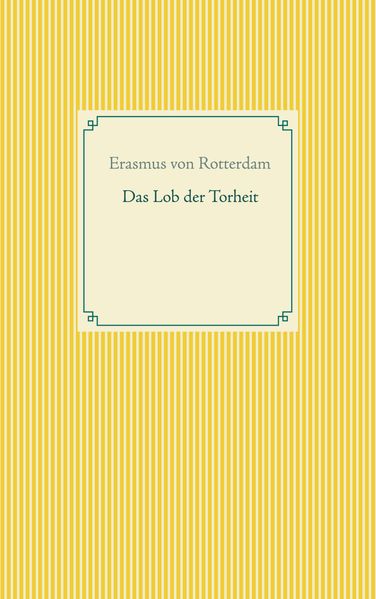 Cover von Das Lob der Torheit