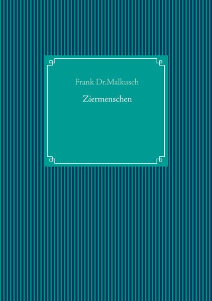 Cover von Ziermenschen