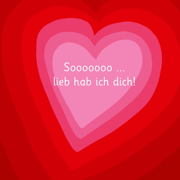Cover von Sooooooo… lieb hab ich dich! – Illustriert von Adrienne Barman