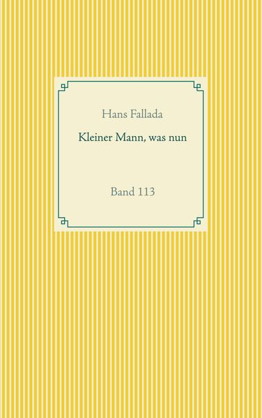 Cover von Kleiner Mann, was nun