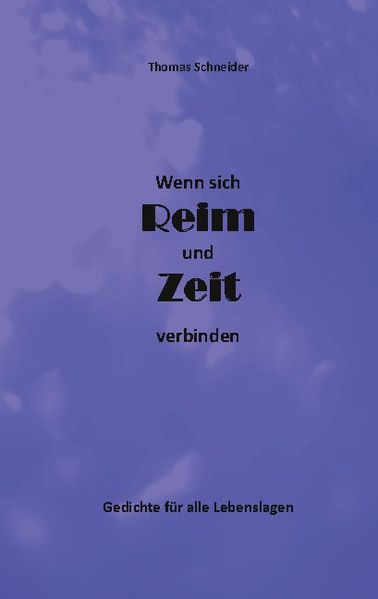 Cover von Wenn sich Reim und Zeit verbinden